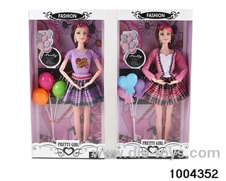 11.5 inch 12-joint doll suit in window box