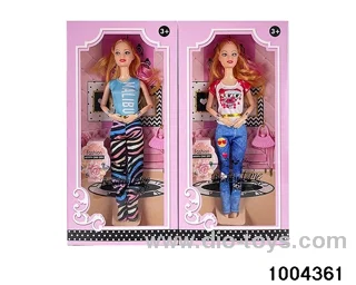 11.5 inch 9-joint doll suit in window box