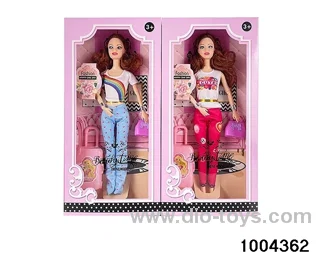 11.5 inch 9-joint doll suit in window box