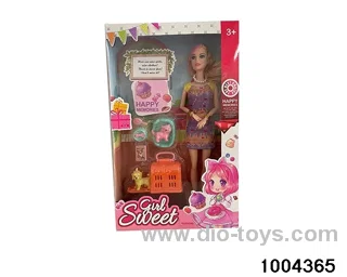 11.5 inch 9-joint doll suit in window box