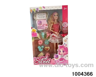 11.5 inch 9-joint doll suit in window box