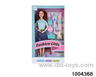 11.5 inch 9-joint doll suit in window box