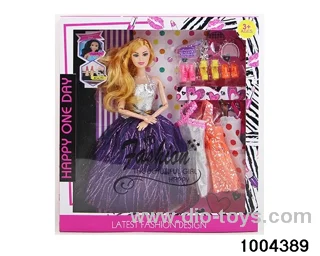 11.5 inch 9-joint doll suit in window box