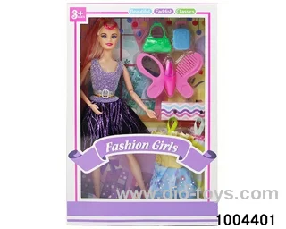 11.5 inch 9-joint doll suit in window box