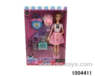 11.5 inch 12-joint doll suit in window box