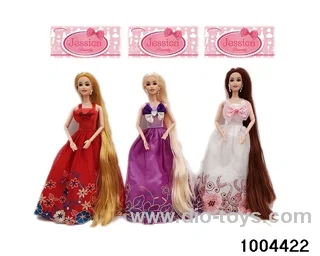 11.5 inch 9-joint doll suit in PP bag with header