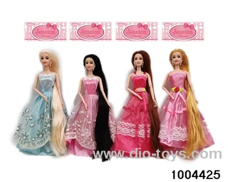 11.5 inch 9-joint doll suit in PP bag with header