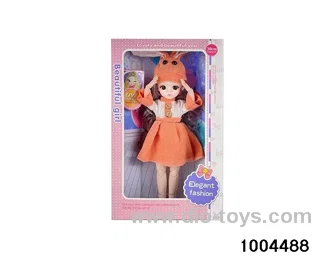 14 inch 13-joint doll suit in window box