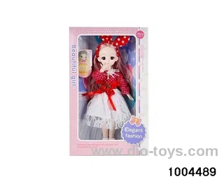 14 inch 13-joint doll suit in window box