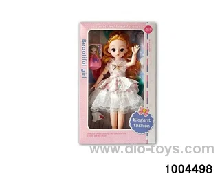 14 inch 12-joint doll suit in window box