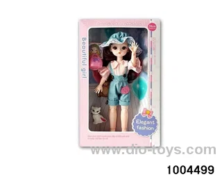 14 inch 12-joint doll suit in window box