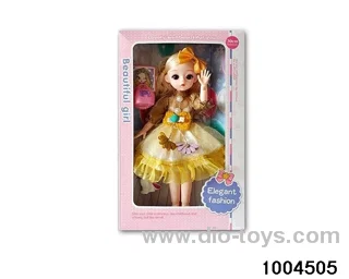 14 inch 12-joint doll suit in window box