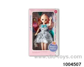 14 inch 12-joint doll suit in window box