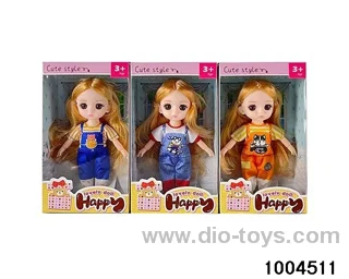 6 inch 13-joint doll suit in window box