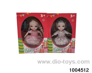6 inch 13-joint doll suit in window box