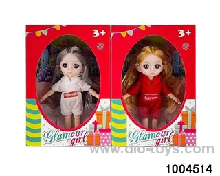 6 inch 13-joint doll suit in window box