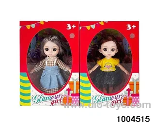 6 inch 13-joint doll suit in window box