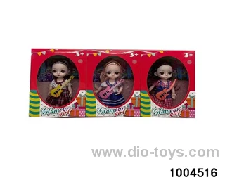 6 inch 13-joint doll suit in window box