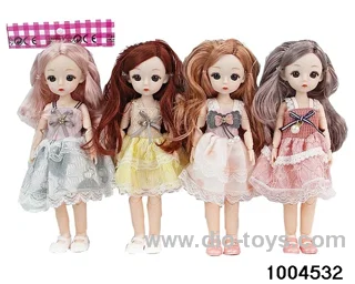 14 inch 12-joint doll suit in opp bag