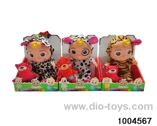 10 inch doll suit With music in display box