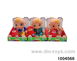 10 inch doll suit With music in display box