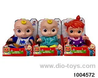14 inch doll suit With music in display box