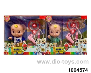 10 inch doll suit With music in window box