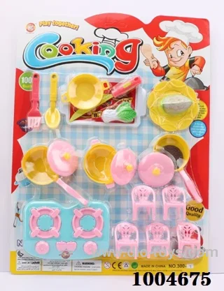 kitchen set in Blister card