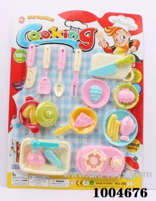 kitchen set in Blister card
