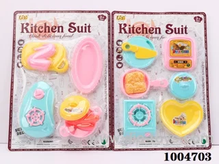 kitchen set 2 sets mixed loading in Blister card