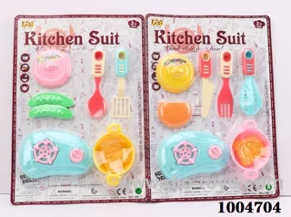 kitchen set 2 sets mixed loading in Blister card