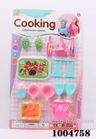 kitchen set in Blister card