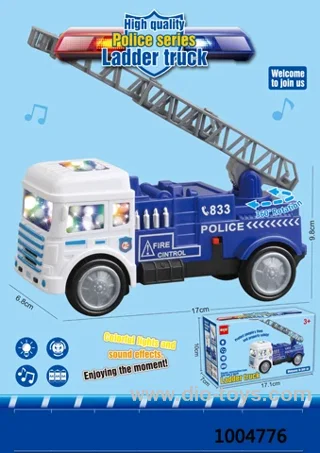 B/O car with light & music (not include) in color box