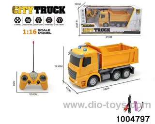 1:16 4ch RC car with light (Power Pack)in window box