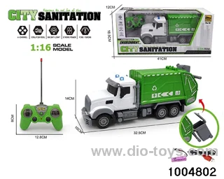 1:16 4ch RC car with light (Power Pack)in window box