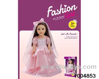 18-inch doll in window box