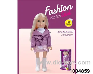 18-inch doll in window box