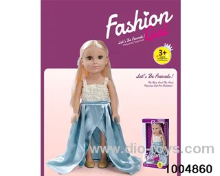 18-inch doll in window box