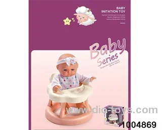 Primary school walker (6-inch enamel doll) in window box