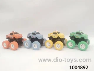 Inertial stunt jeep 4 sets mixed loading in opp bag
