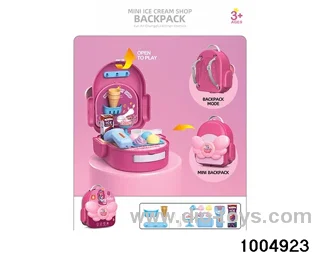 Fashion Schoolbag - Ice Cream in paper card
