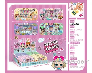 water game in display box