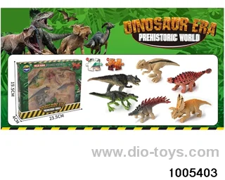 Dinosaur suit in window box