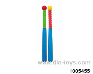 22.5-Inch baseball bat pearl cotton water cannon in Plastic film