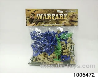 Corps of soldiers in poly bag header