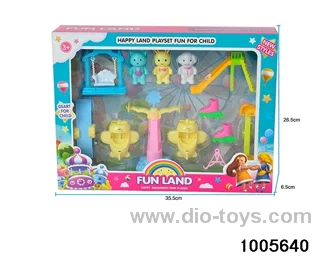 Amusement Park Set in color box