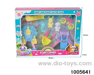Amusement Park Set in color box