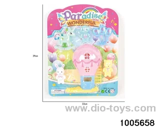 Hot air balloon in Blister card