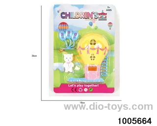 Hot air balloon in Blister card