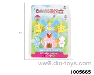 Windmill house in Blister card